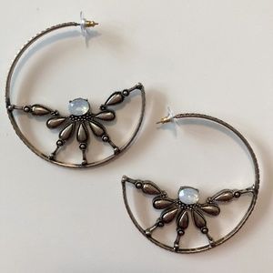 Free People Mega Hoops - Brass